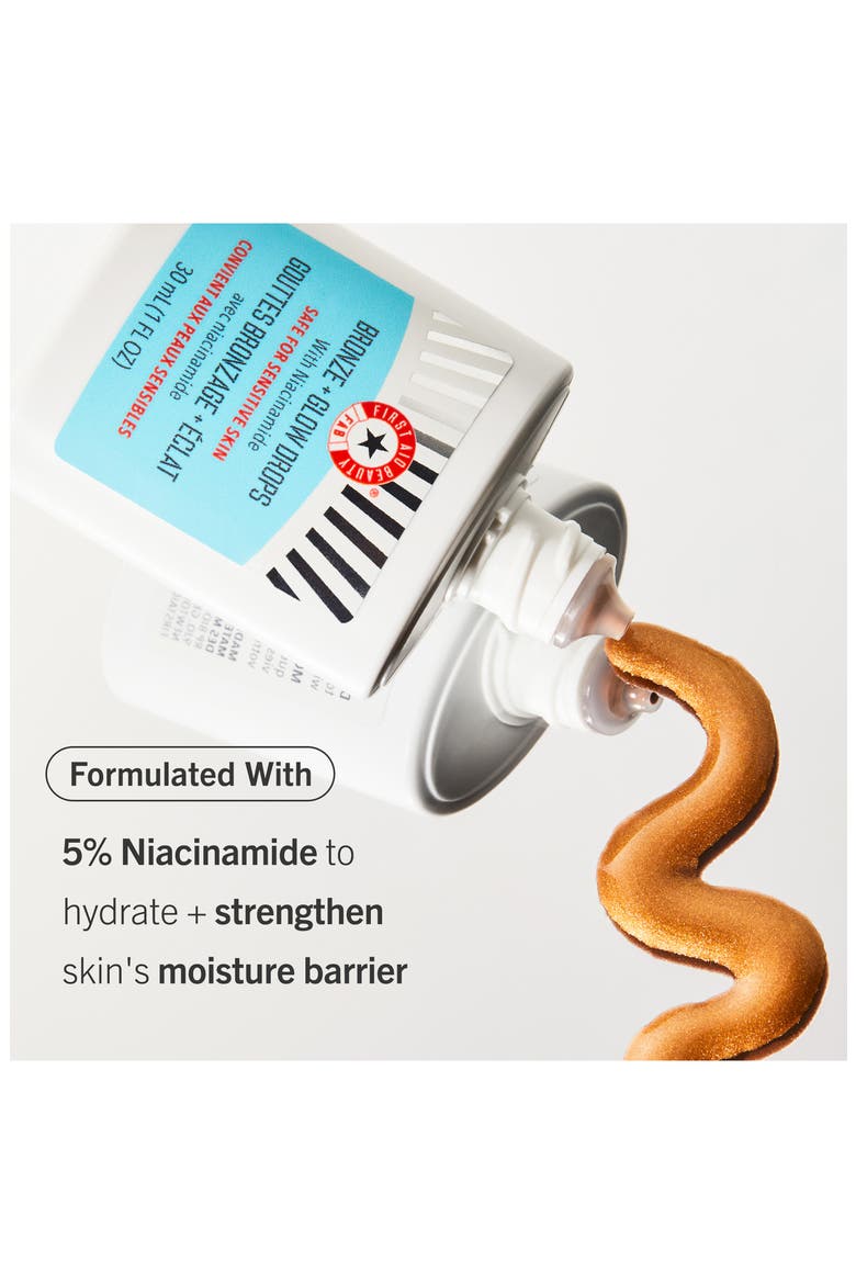 Bronze + Glow Drops with Niacinamide, Alternate, color, NO COLOR