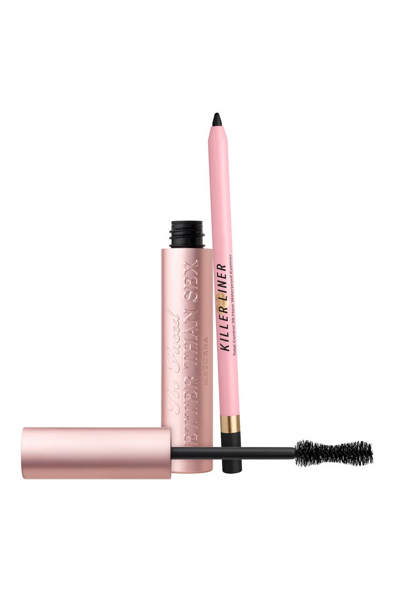 Full Size Better Than Sex Volumizing Mascara & Killer Liner Eyeliner Set-$46 Value (Nordstrom Exclusive), Main, color, NO COLOR