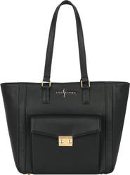 Luis Steven Classic Tote with Front Lock
