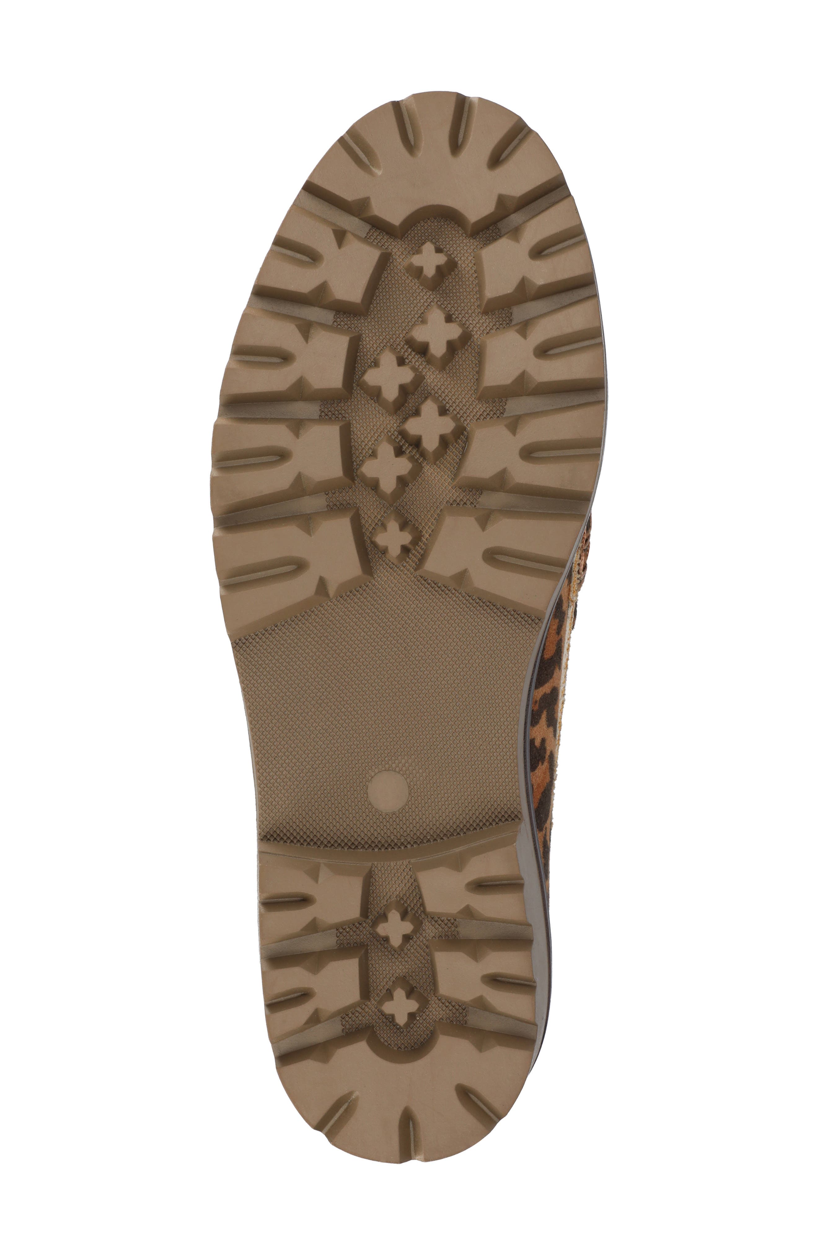 Jessamy Lug Loafer, Alternate, color, LEOPARD/CAMEL
