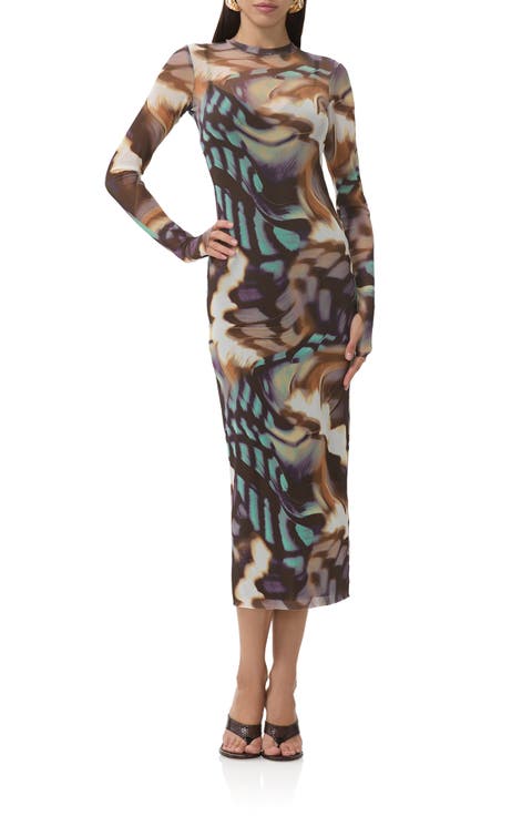 Ashland Long Sleeve Midi Dress