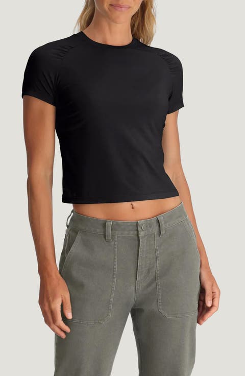 Elevate Lightweight Crop T-Shirt