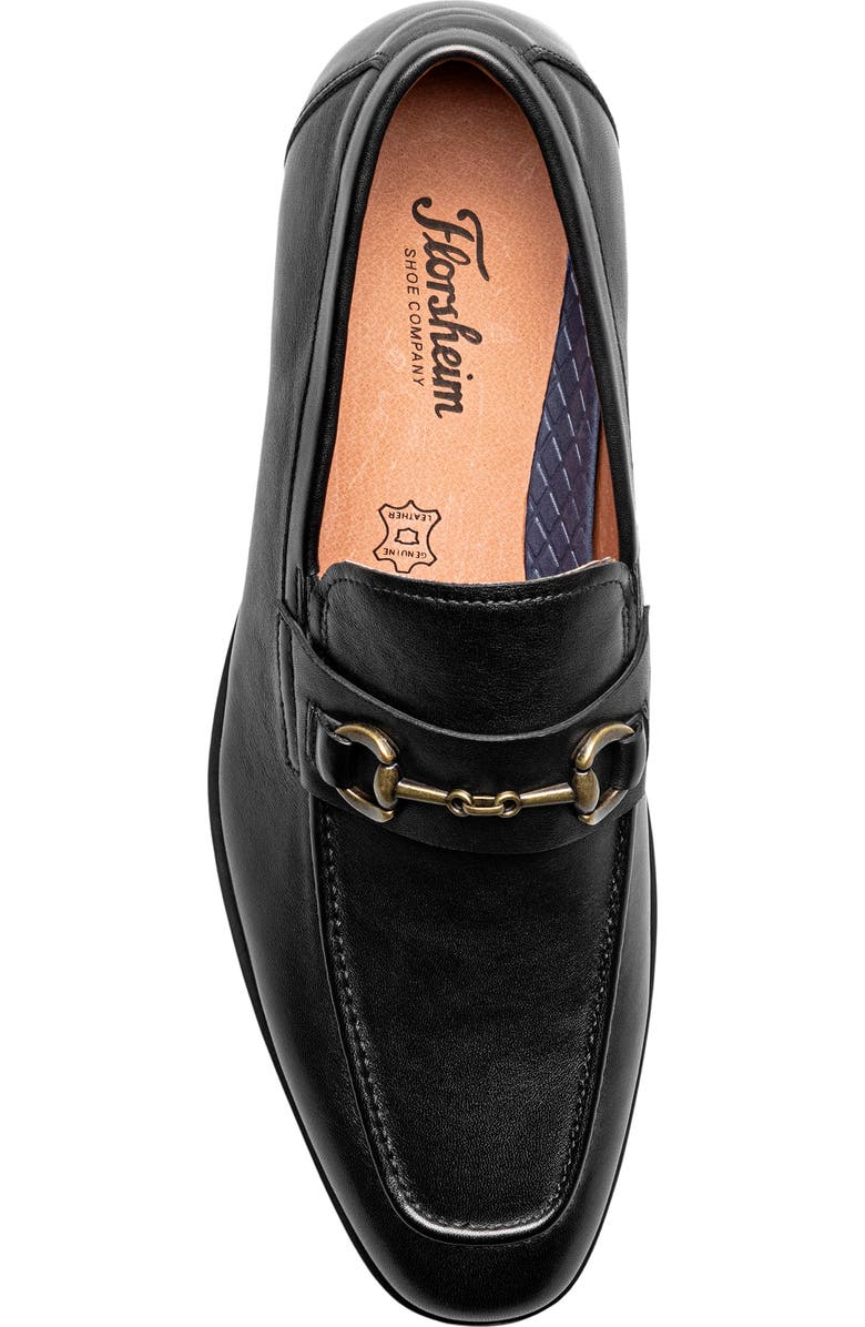 Florsheim Zaffiro Mock Toe Bit Loafer, Alternate, color, Black