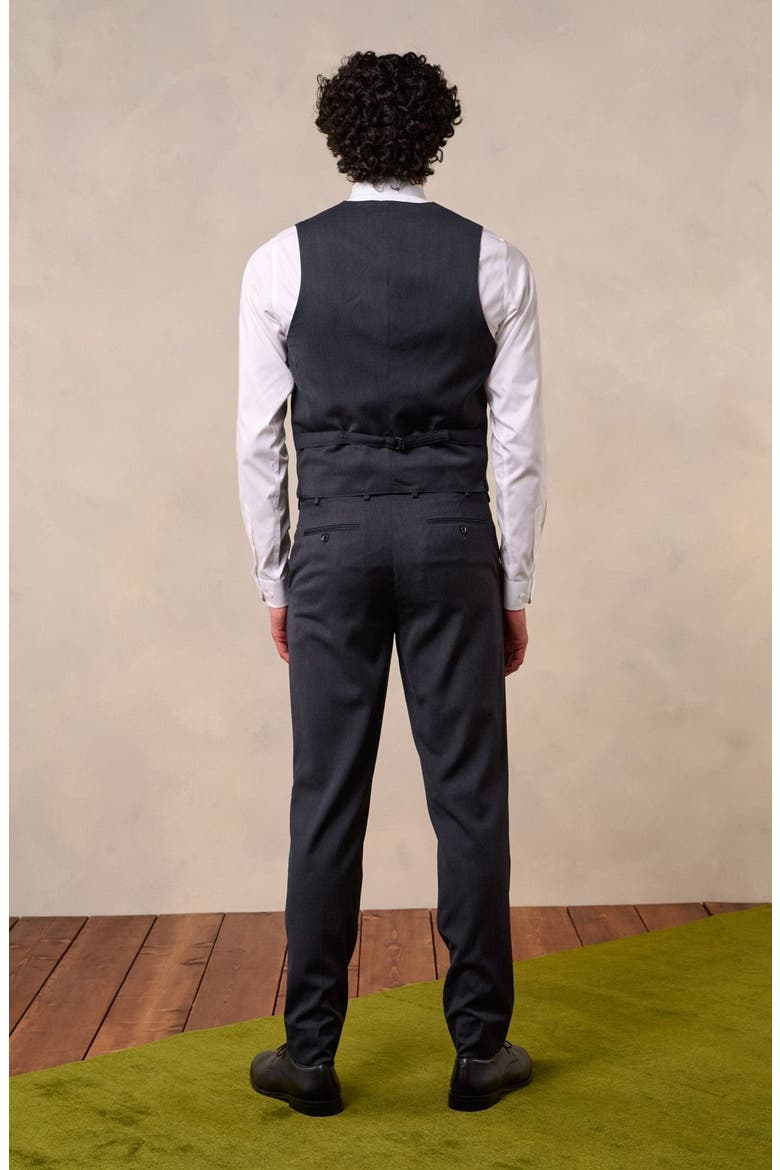 Suit Vest, Alternate, color, Charcoal
