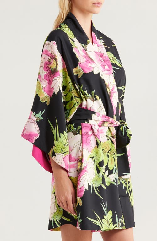 Natori Sonomi Floral Wrap Robe
