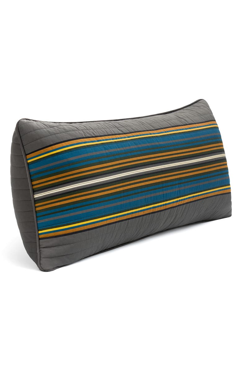 Pendleton Stripe Quilted Accent Pillow, Alternate, color, 