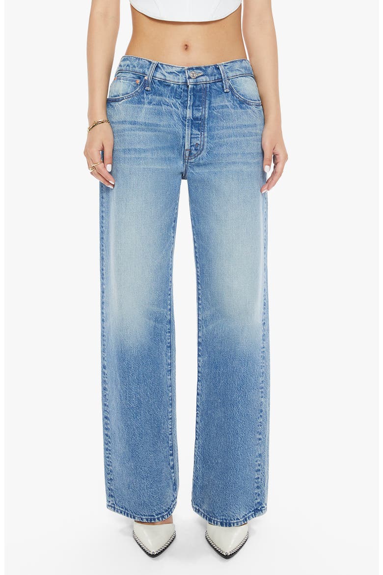 Lil' Dodger Sneak Wide Leg Jeans, Main, color, WIPEOUT