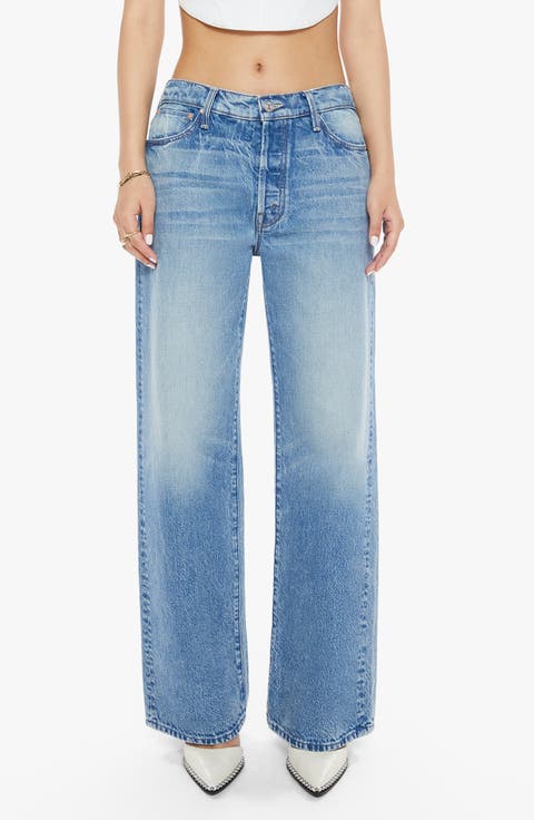 Lil' Dodger Sneak Wide Leg Jeans (Petite)
