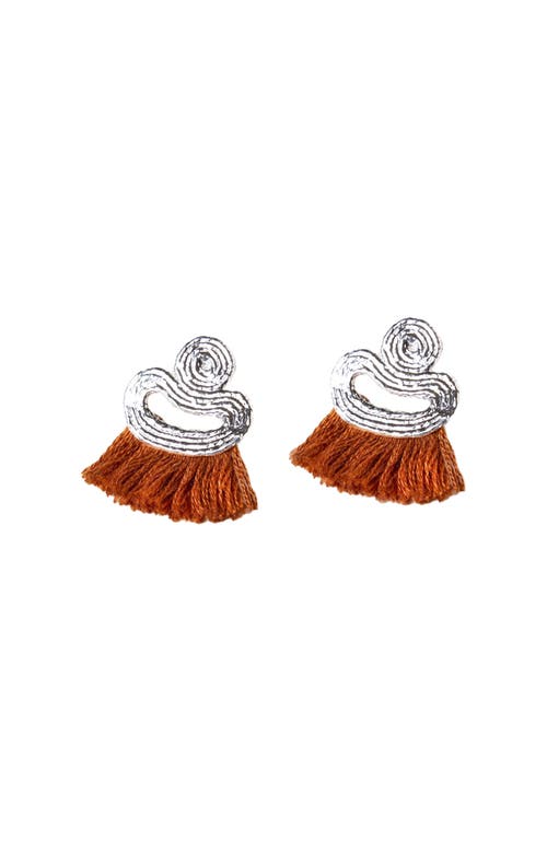 COG Sonia Tassel Earrings - Sterling Silver in Silver, Ochré  product