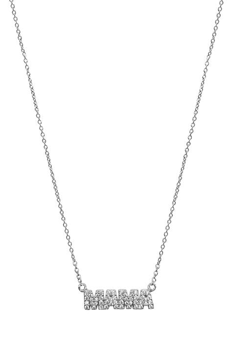 Swarovski Crystal Mama Necklace