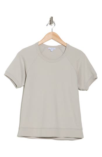 JAMES PERSE JAMES PERSE SHORT SLEEVE COTTON PULLOVER