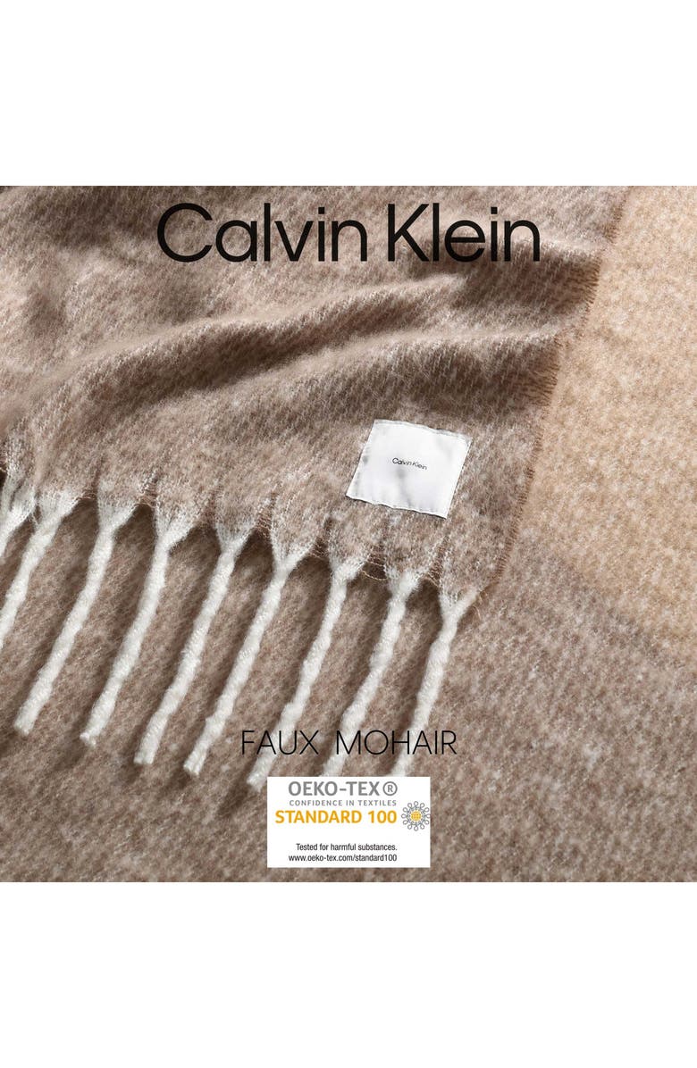 Calvin Klein Home Ombré Throw Blanket, Alternate, color, 