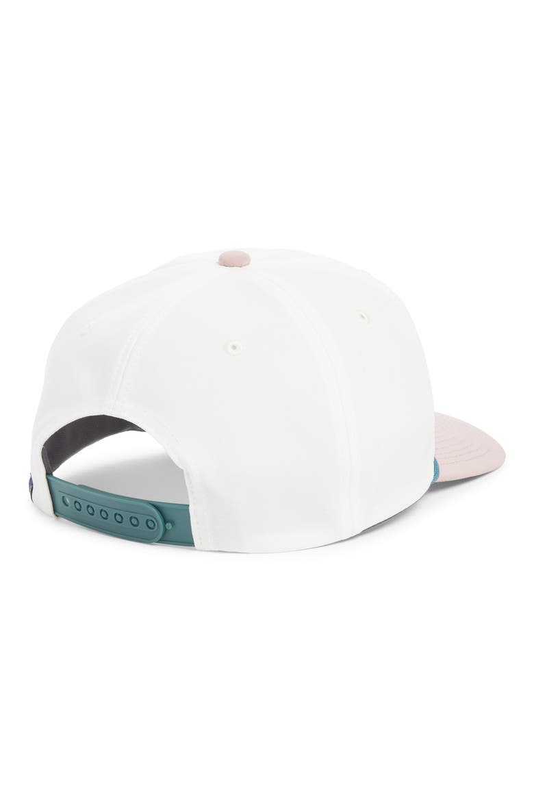 Twirls Snapback Baseball Cap, Alternate, color, MAUVE
