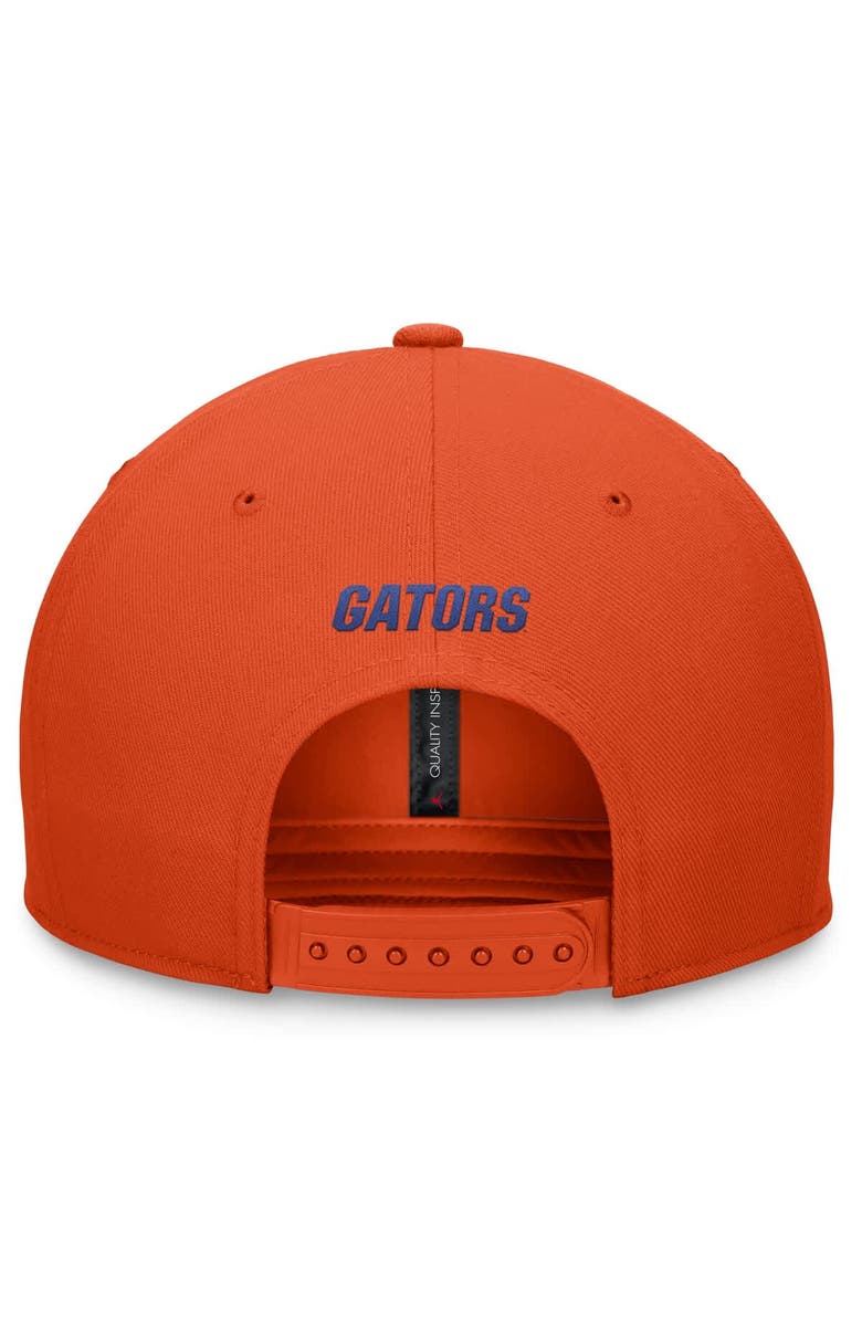 Jordan Brand Men's Jordan Brand Orange Florida Gators On-Field Pro Bill Snapback Hat, Alternate, color, Orange