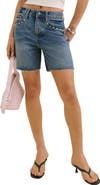 Reformation Raye Relaxed Cutoff Shorts | Nordstrom