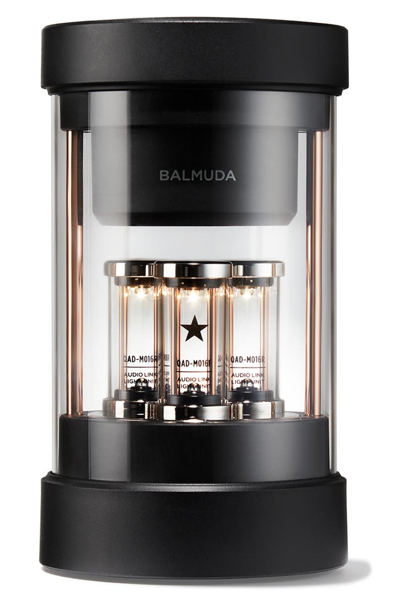 BALMUDA Wireless Bluetooth<sup>®</sup> Portable Speaker, Alternate, color, Black Tones