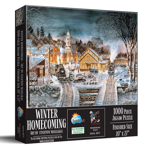 Winter Homecoming 1000 piece Jigsaw Puzzle for Adults
