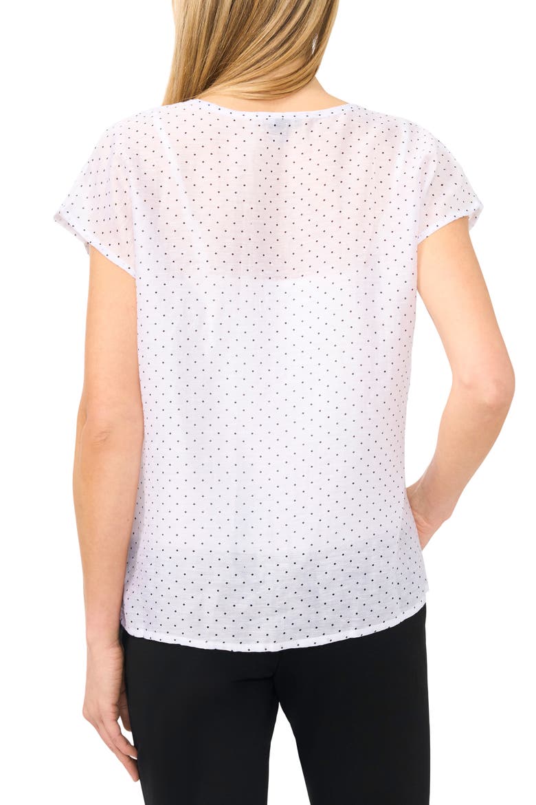 Polka Dot Popover Shell, Alternate, color, BRIGHT WHITE
