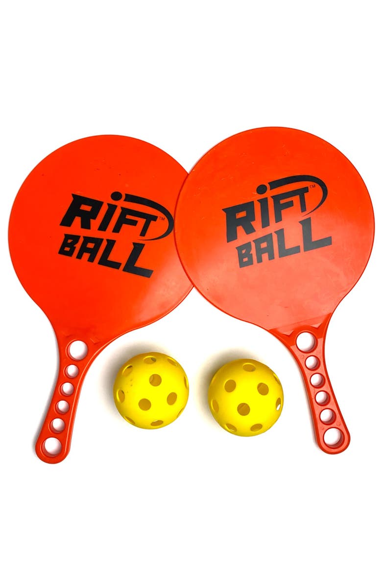 B3 Games Creative Brainworks B3 Riftball Paddle Ball Game System, Alternate, color, Multicolored
