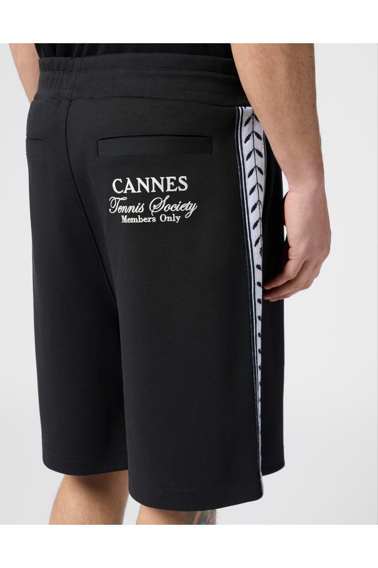 Drawstring Shorts Plein Tennis Men, Alternate, color, black