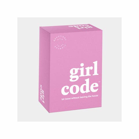 Good Company Games Girl Code, Party Card Games, 310 Players, Adults Ages 17+