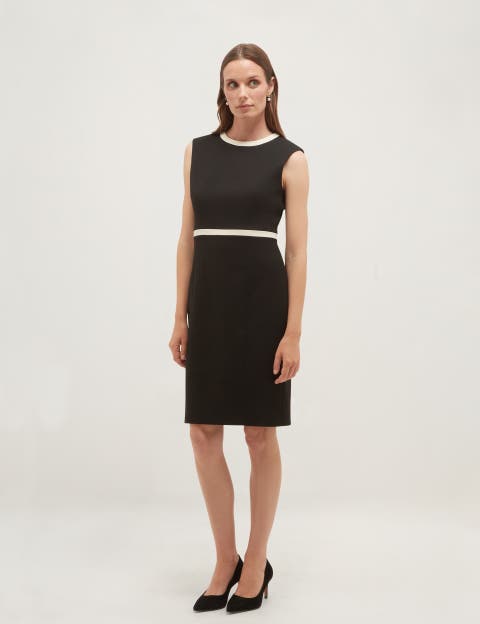 Rosalind Contrast Sleeveless Dress