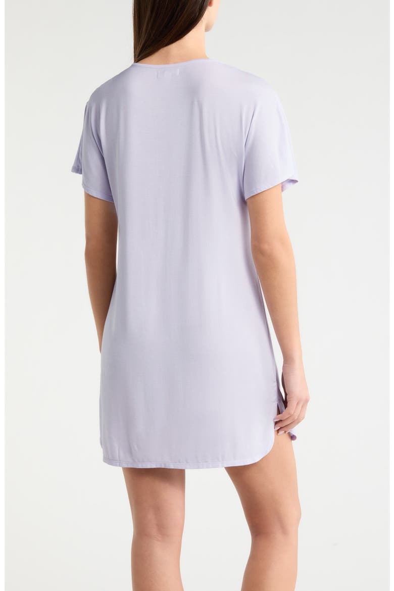 Moonlight Eco Lace Trim Nightshirt, Alternate, color, PURPLE PUFF