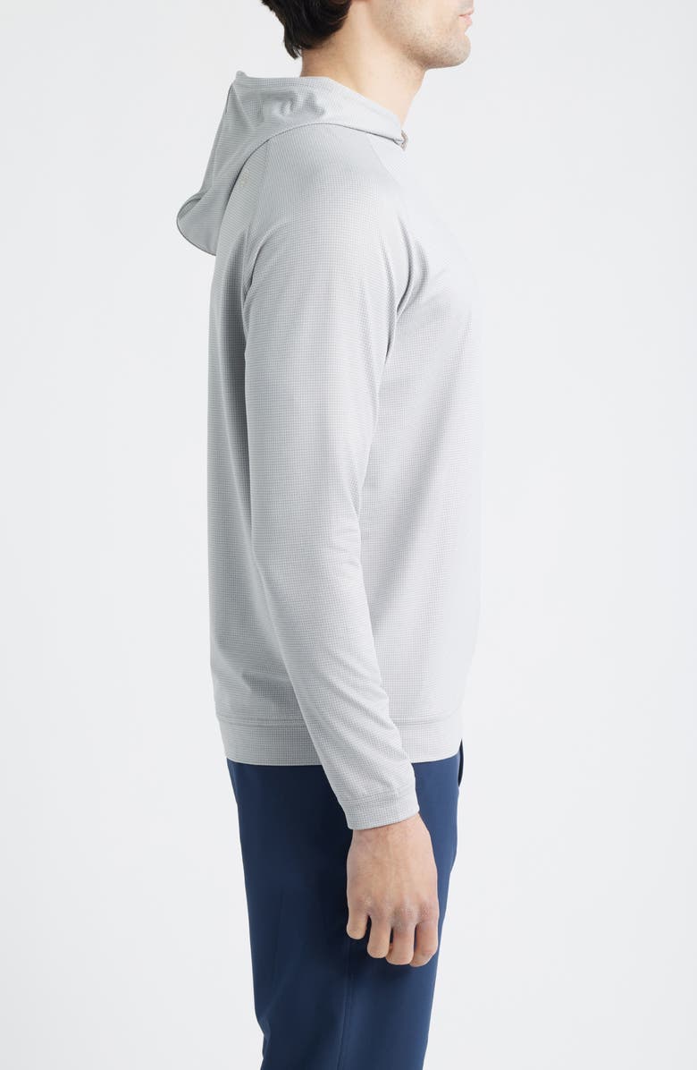 Peter Millar Pine Performance Hoodie, Alternate, color, Gale Grey