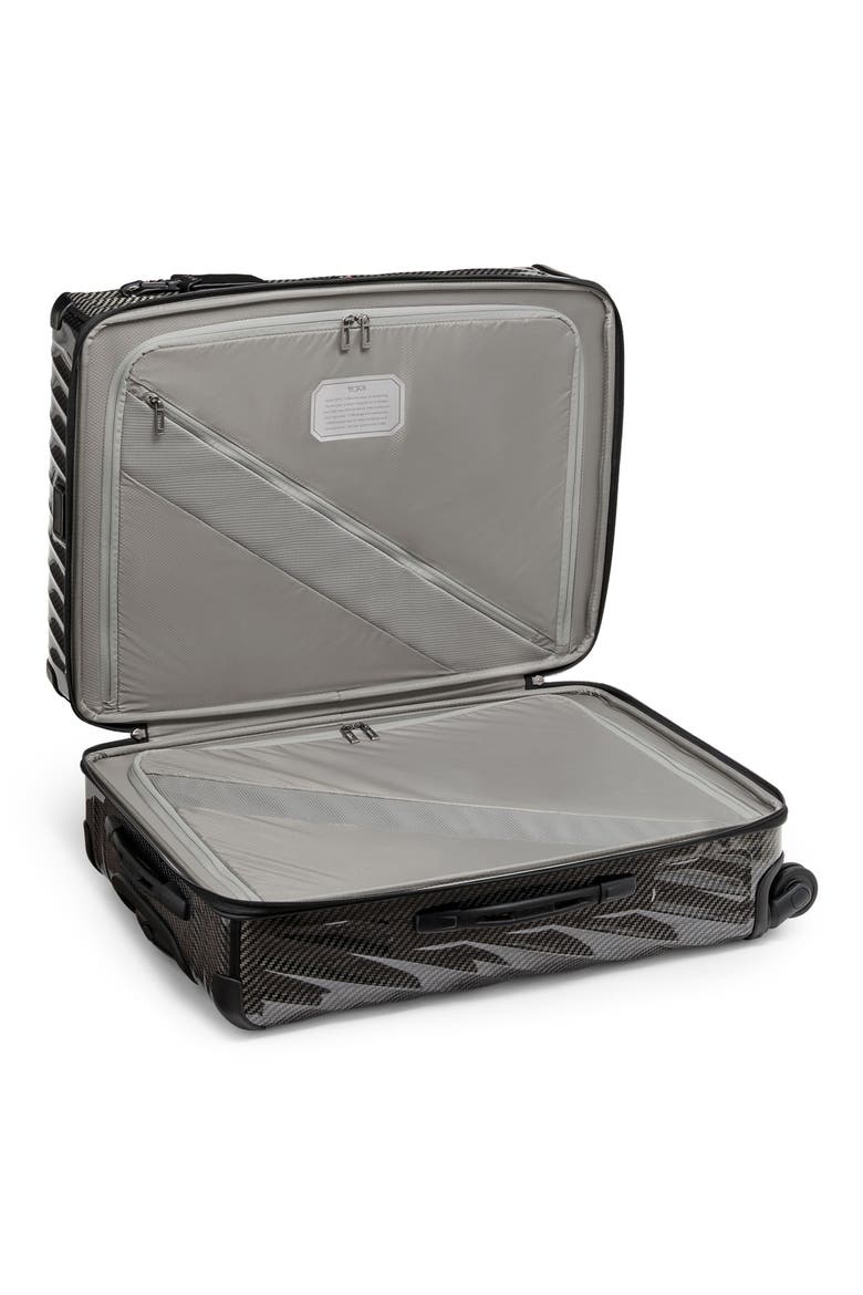 19 Degree Medium Checked Luggage, Alternate, color, BLACK/ GRAPHITE