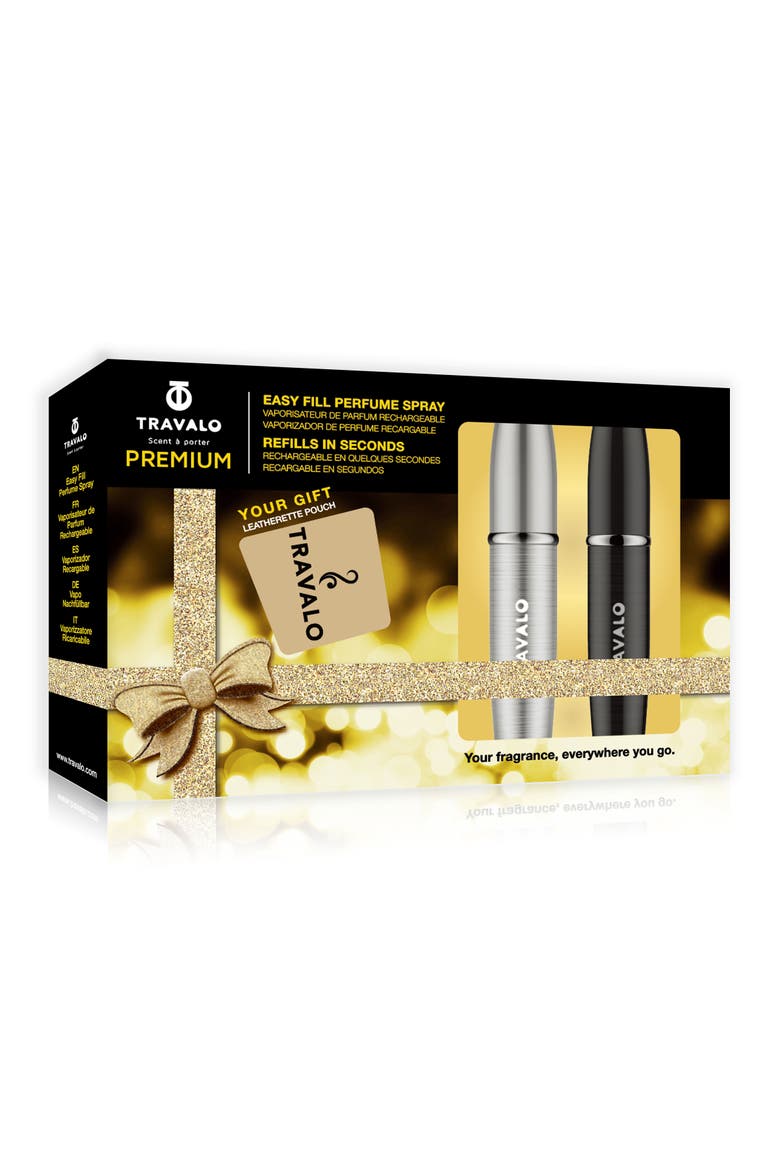 Lux Gift Set, Main, color, Black/Silver