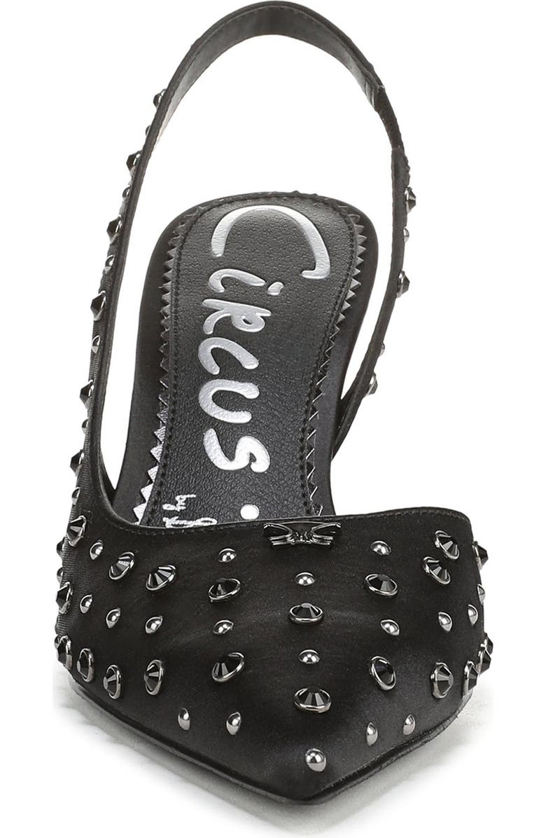 Circus NY by Sam Edelman Tallie Pointed Toe Slingback Pump, Alternate, color, Black