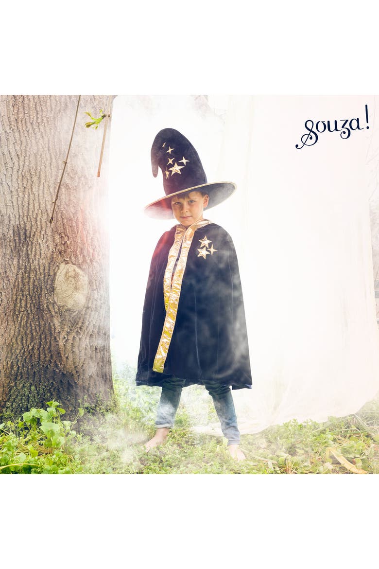 Wilfred Magician Costume Cape, Alternate, color, Navy