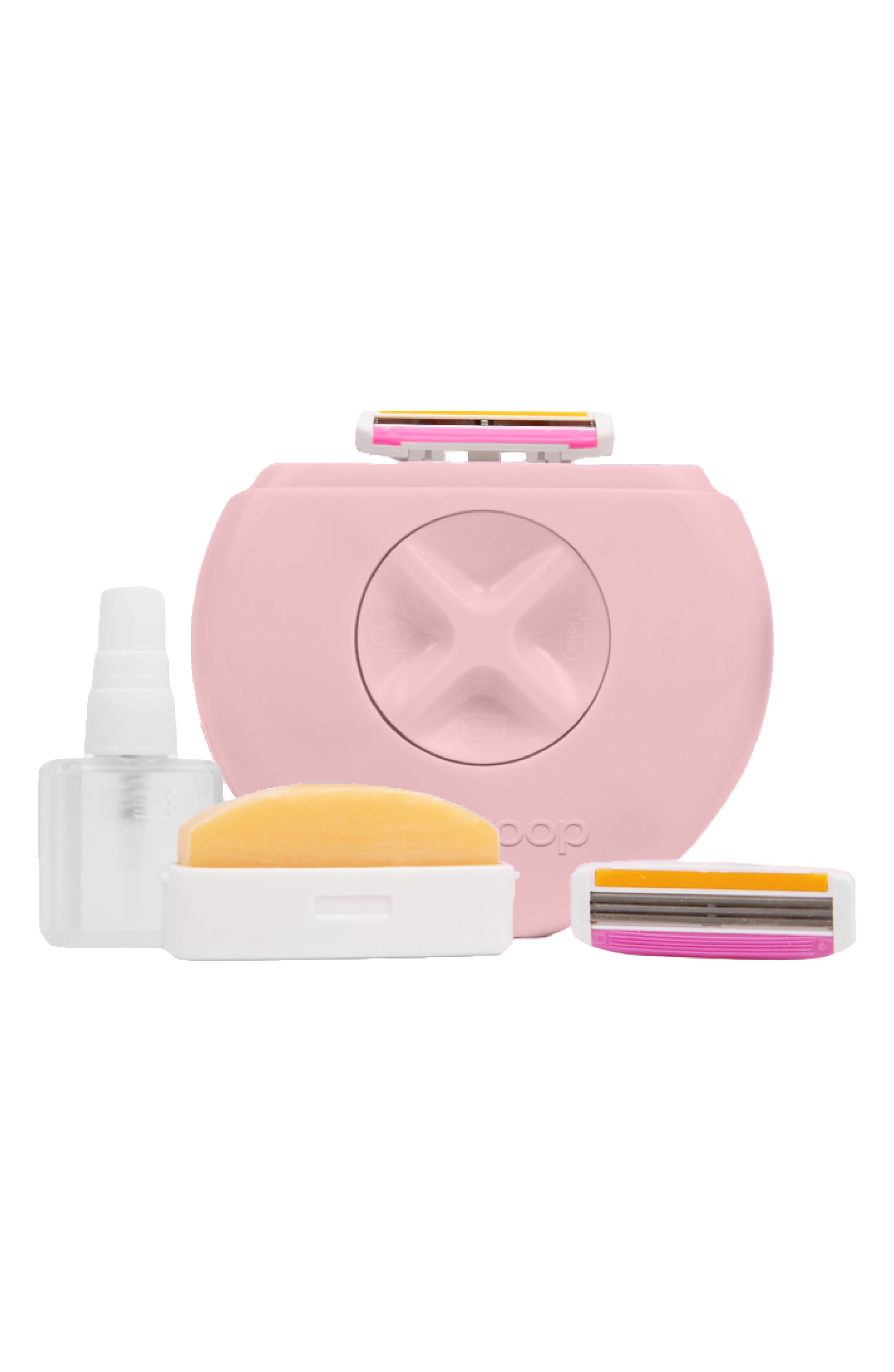 Alleyoop All-in-One Portable Razor in Dusty Pink 