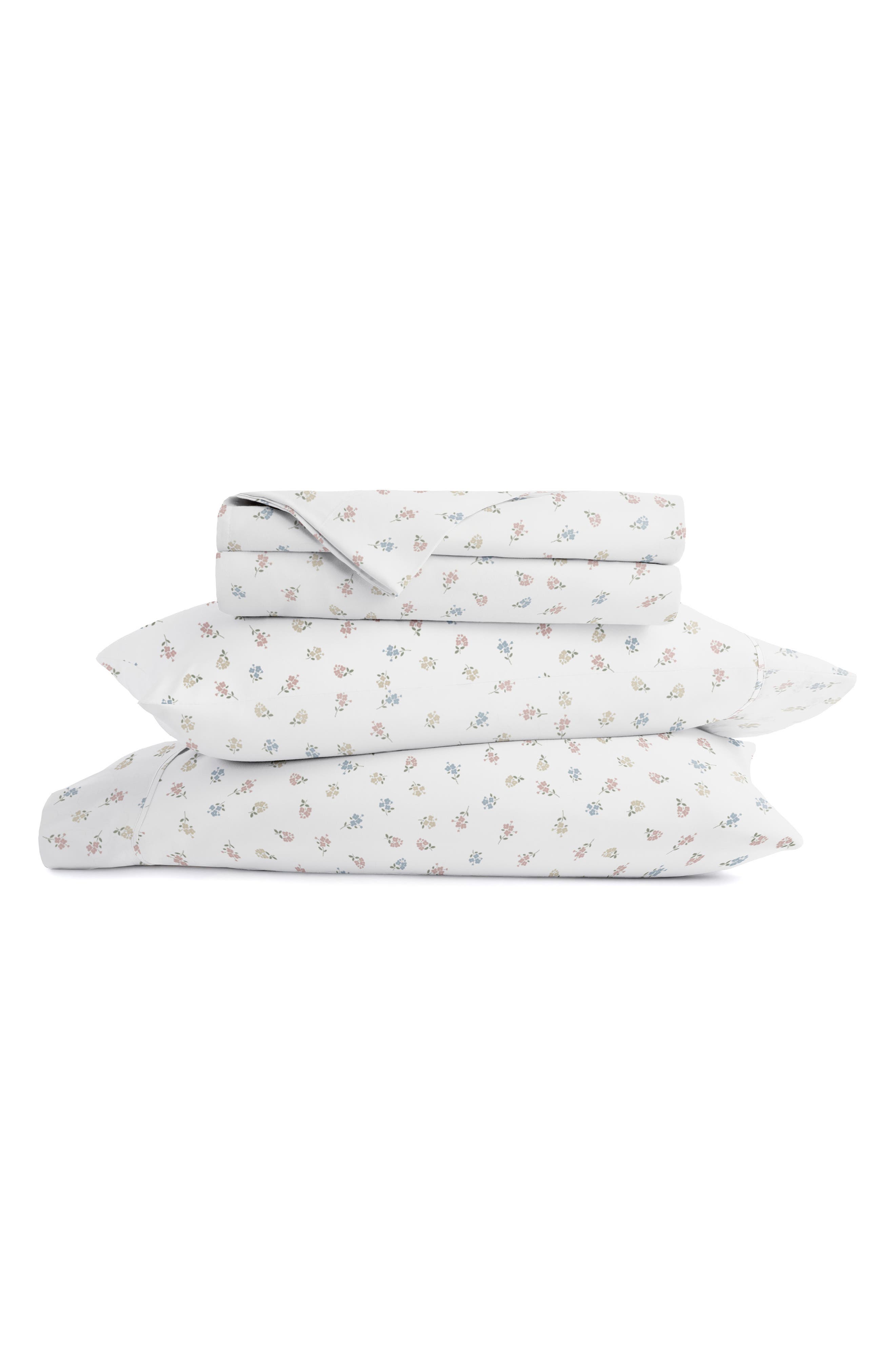 Kaycie Tricolor Floral Microfiber Sheet Set