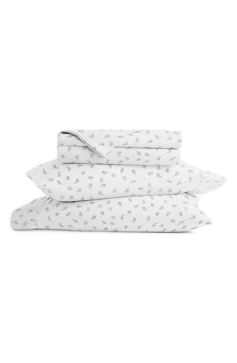 Kaycie Tricolor Floral Microfiber Sheet Set