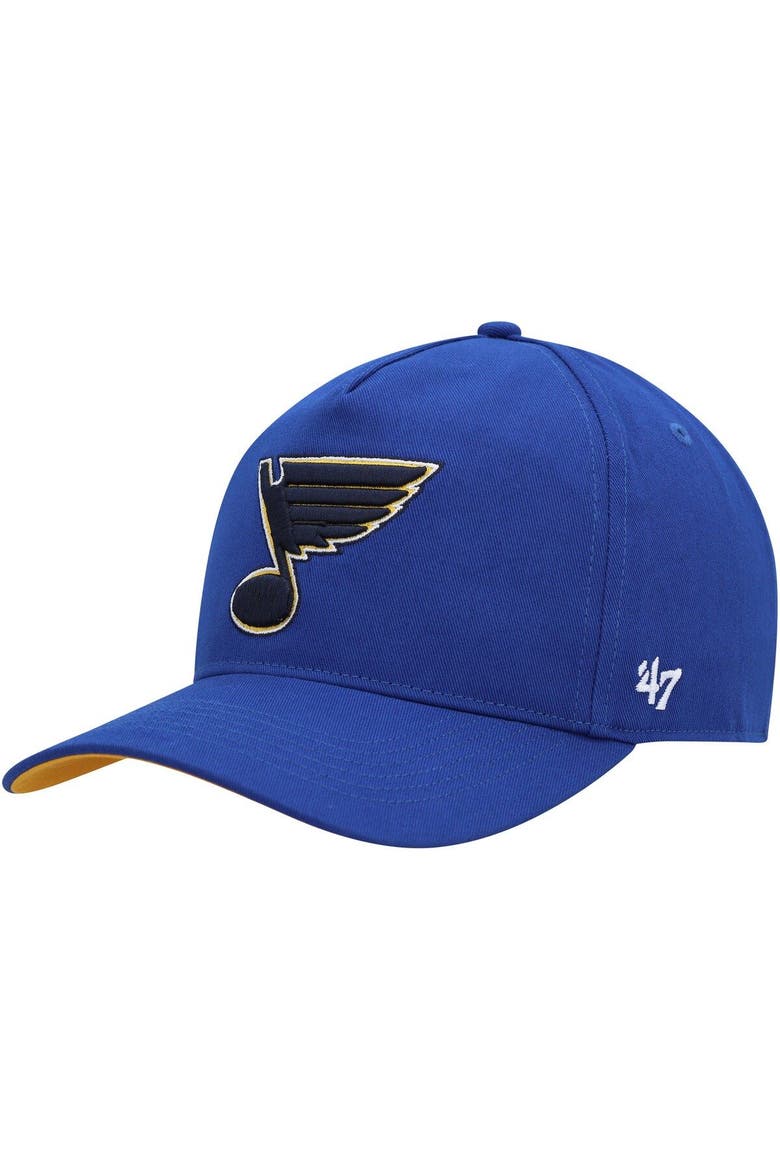 Men's '47 Blue St. Louis Blues Primary Hitch Snapback Hat, Main, color, Blue