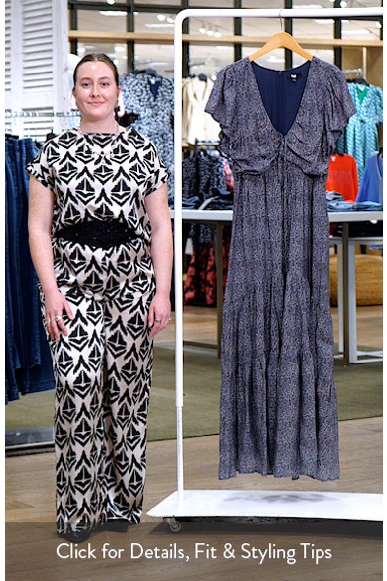Kinga Fit & Flare Maxi Dress video