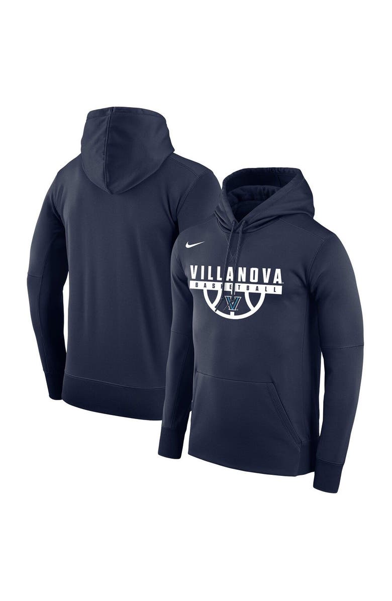 Nike Men's Nike Navy Villanova Wildcats Basketball Drop Circuit Performance Pullover Hoodie, Main, color, 
