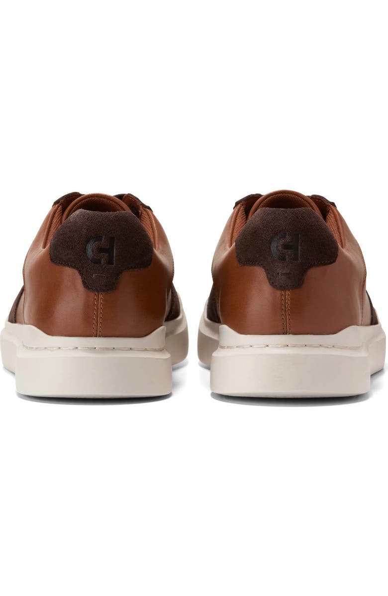 Cole Haan Grand Crosscourt Premier Sneaker, Alternate, color, Dark Coffee/ Dark Roast