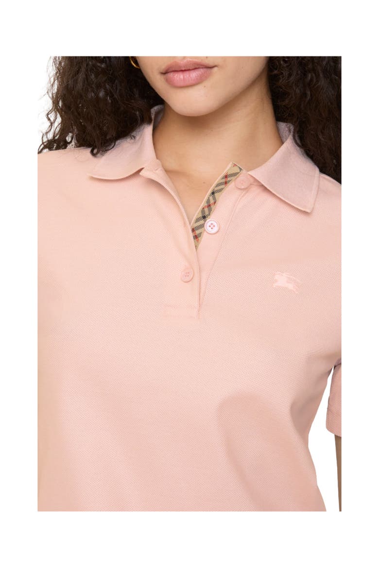 Cotton Polo Shirt, Alternate, color, Posy pink