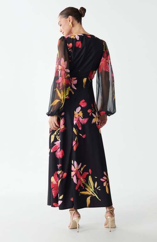 Savel Joannah Midi Dress In Pink