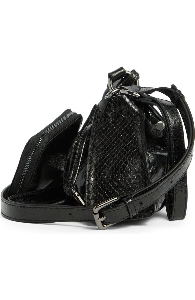 Dolce Vita Tonette Crossbody Bag, Alternate, color, Black