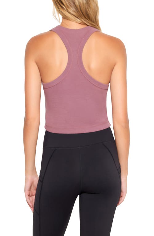 Spiritual Gangster Moss Rib Knit Tank In Pink