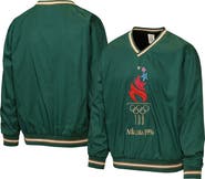 Outerstuff Men's Outerstuff Green Olympic Games Atlanta 1996 Summer Olympics V-Neck Jacket