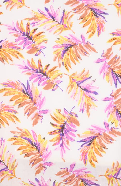 Area Stars Palm Leaf Scarf In Pink
