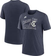 Nike Men's Nike Heather Navy Chicago Cubs Local Hometown Tri-Blend T-Shirt