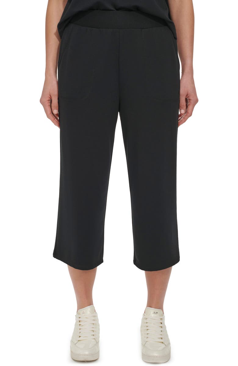 DKNY Pocket Crop Pants, Main, color, 