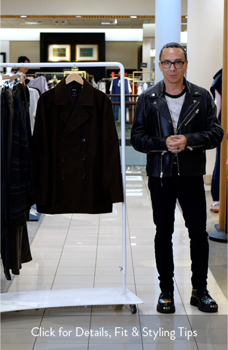 Peached Cotton Peacoat, sales video thumbnail