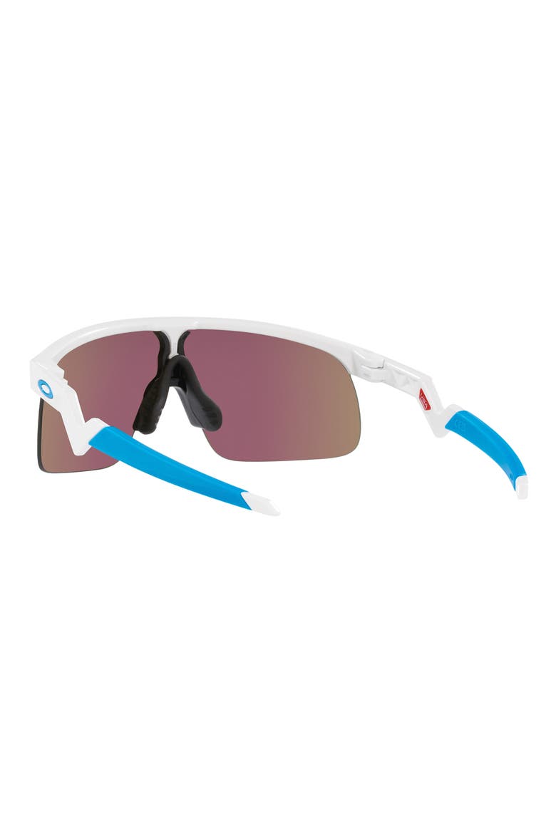 Kids' Resistor 29mm Prizm™ Rectangular Sunglasses, Alternate, color, WHITE / BLUE