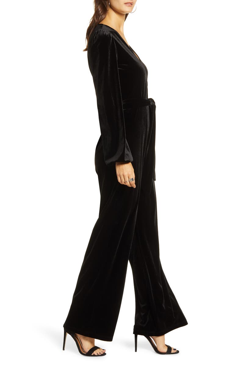 VERO MODA Dylan Velvet Jumpsuit, Alternate, color, 